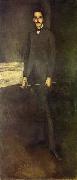 James Abbott Mcneill Whistler George W Vanderbilt France oil painting artist